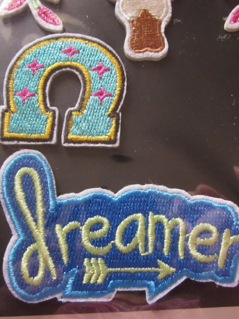 Novelty Embroidered Sticker Patch Longhorn Dreamcatcher Dreamer